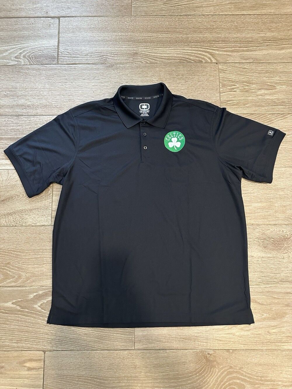 OGIO Boston Celtics Golf Polo XXL Black